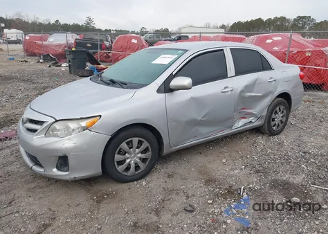 2013 Toyota Corolla L z USA, uszkodzony, nr VIN 5YFBU4EE0DP173473